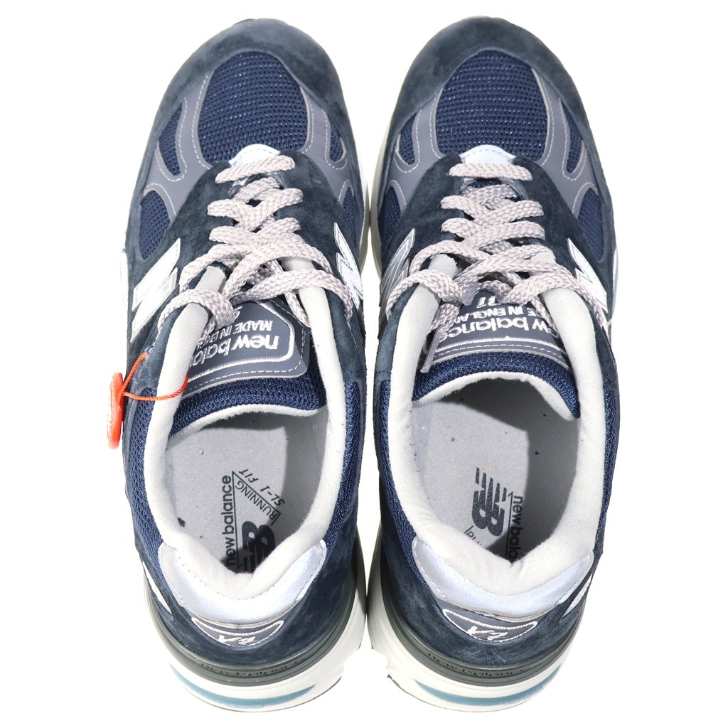 New Balance(ニューバランス) 991V2 U991NV2 スエード ローカットスニーカー US8/26.0cm ネイビー