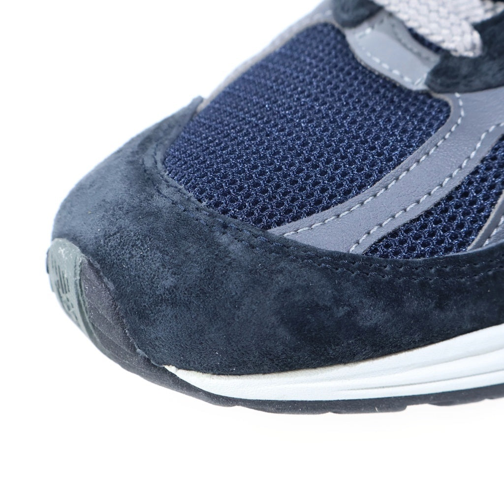New Balance(ニューバランス) 991V2 U991NV2 スエード ローカットスニーカー US8/26.0cm ネイビー
