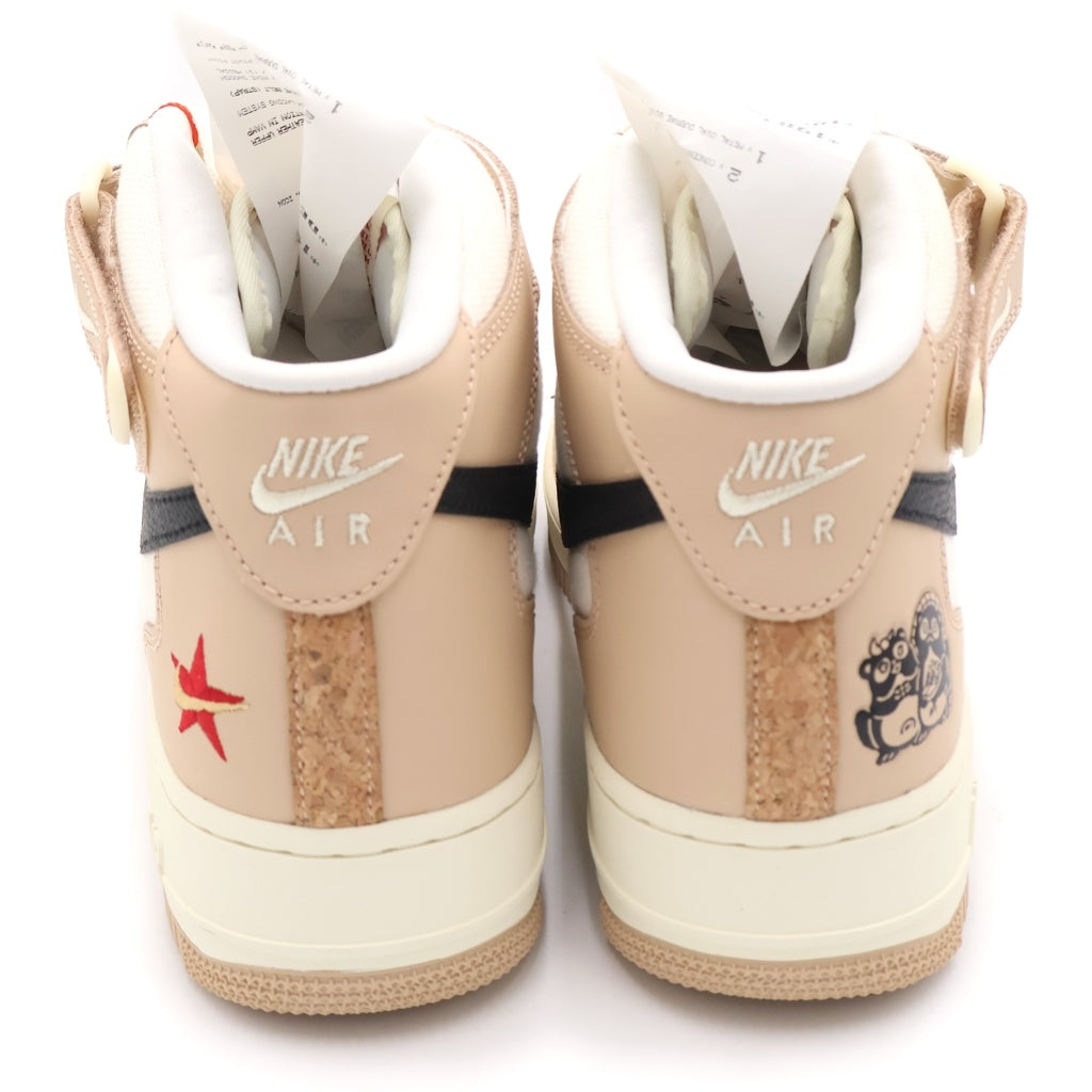 NIKE(ナイキ) AIR FORCE1 MID 07LX DX2938-200 エアフォース1 ミッドカットスニーカー US9/27.0cm ベージュ