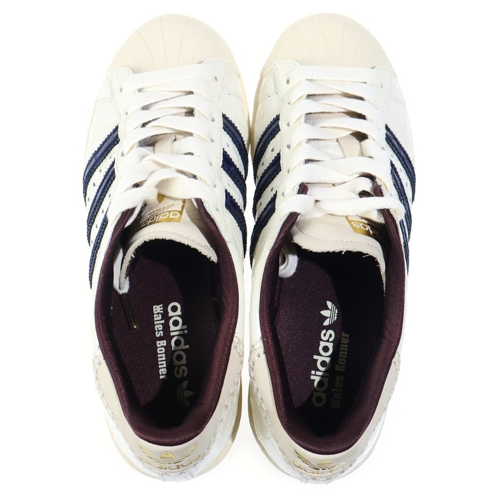 adidas(アディダス) ×Wales Bonner Superstar JP7161 スーパースター ウェールズボナー ローカットスニーカー ホワイト US8/26.0cm