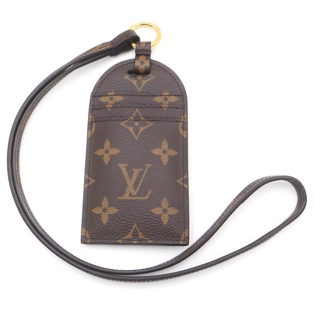 LOUIS VUITTON(ルイヴィトン) SHADES CARD HOLDER MONOGRAM モノグラム ネックストラップ カードケース M68852 ブラウン レディース
