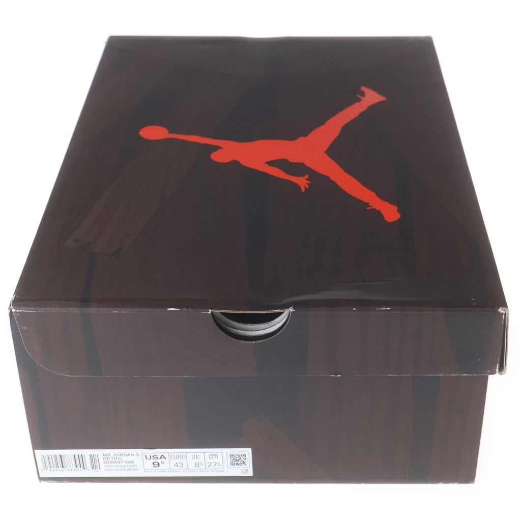 NIKE(ナイキ) AIR JORDAN 5 TORO BRAVO DD0587-600 エアジョーダン 5 トロブラボー ハイカットスニーカー US9.5/27.5cm レッド