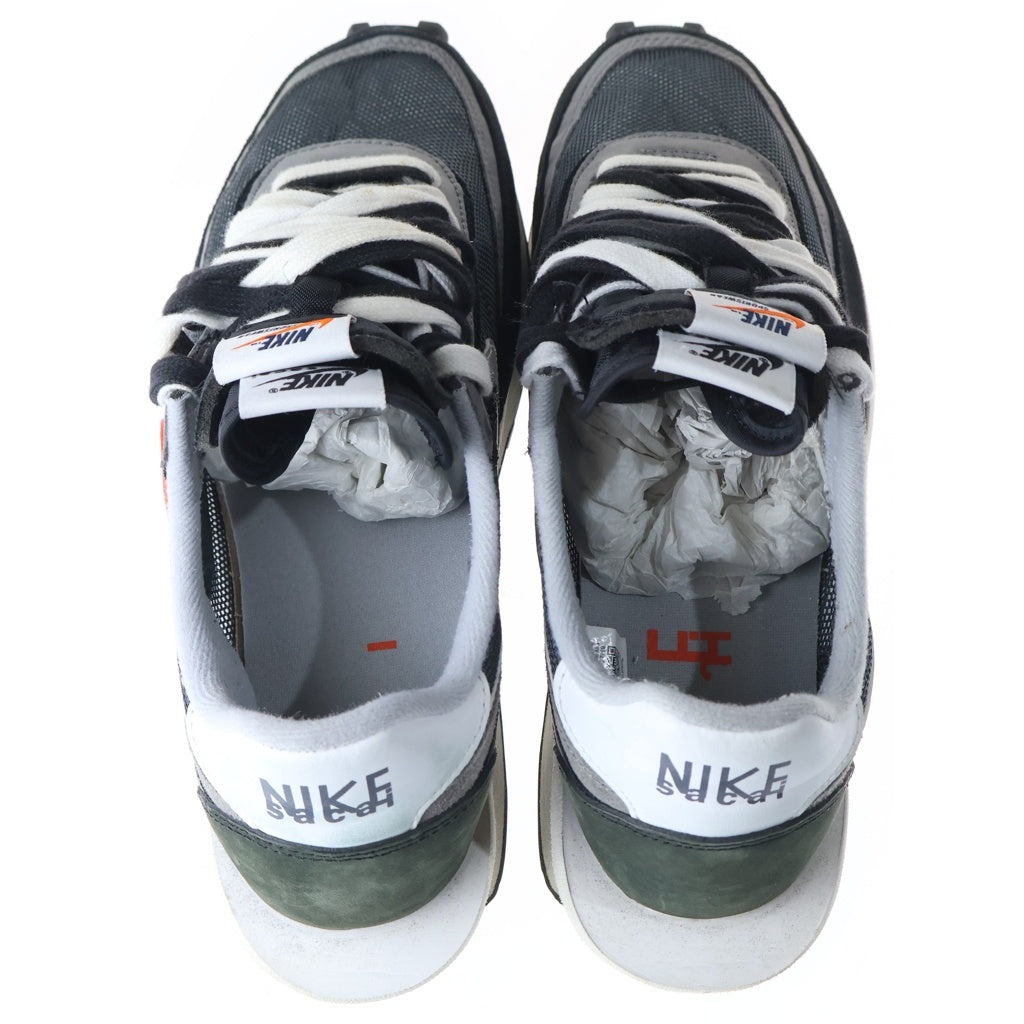 NIKE(ナイキ) ×SACAI LDWAFFLE BV0073-001 サカイ エルディーワッフル ローカットスニーカー US10/28.0cm ブラック/ホワイト