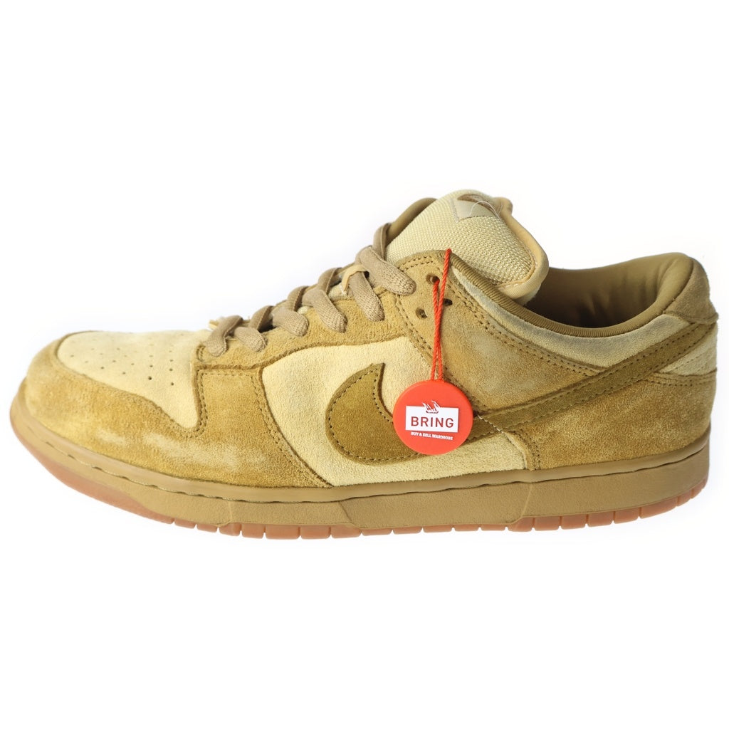 NIKE SB(ナイキエスビー) 【観賞用2002年】DUNK LOW PRO REESE FORBES 304292-731 ダンク プロ リース フォーブース ローカットスニーカー US12/30.0cm ベージュ