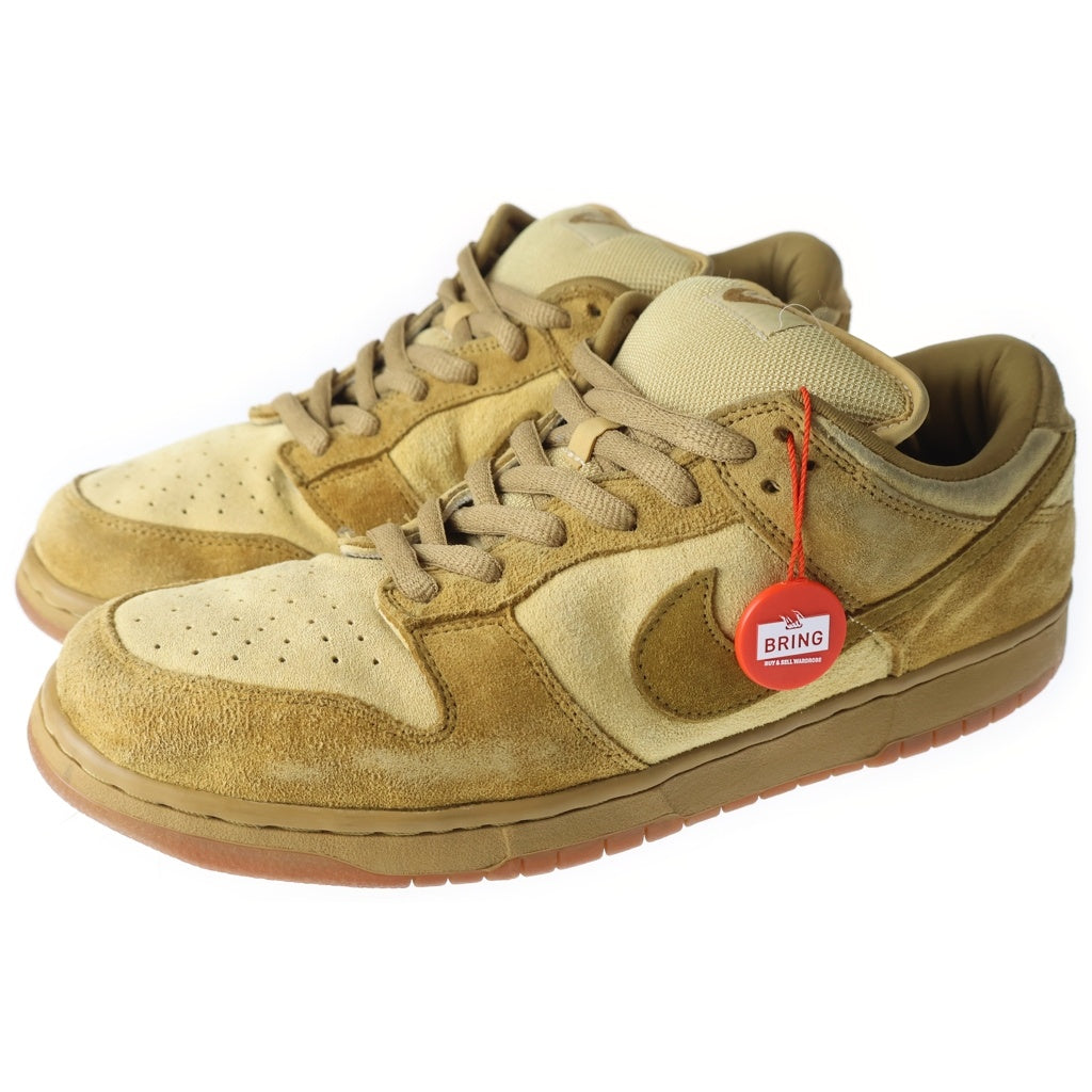 NIKE SB(ナイキエスビー) 【観賞用2002年】DUNK LOW PRO REESE FORBES 304292-731 ダンク プロ リース フォーブース ローカットスニーカー US12/30.0cm ベージュ