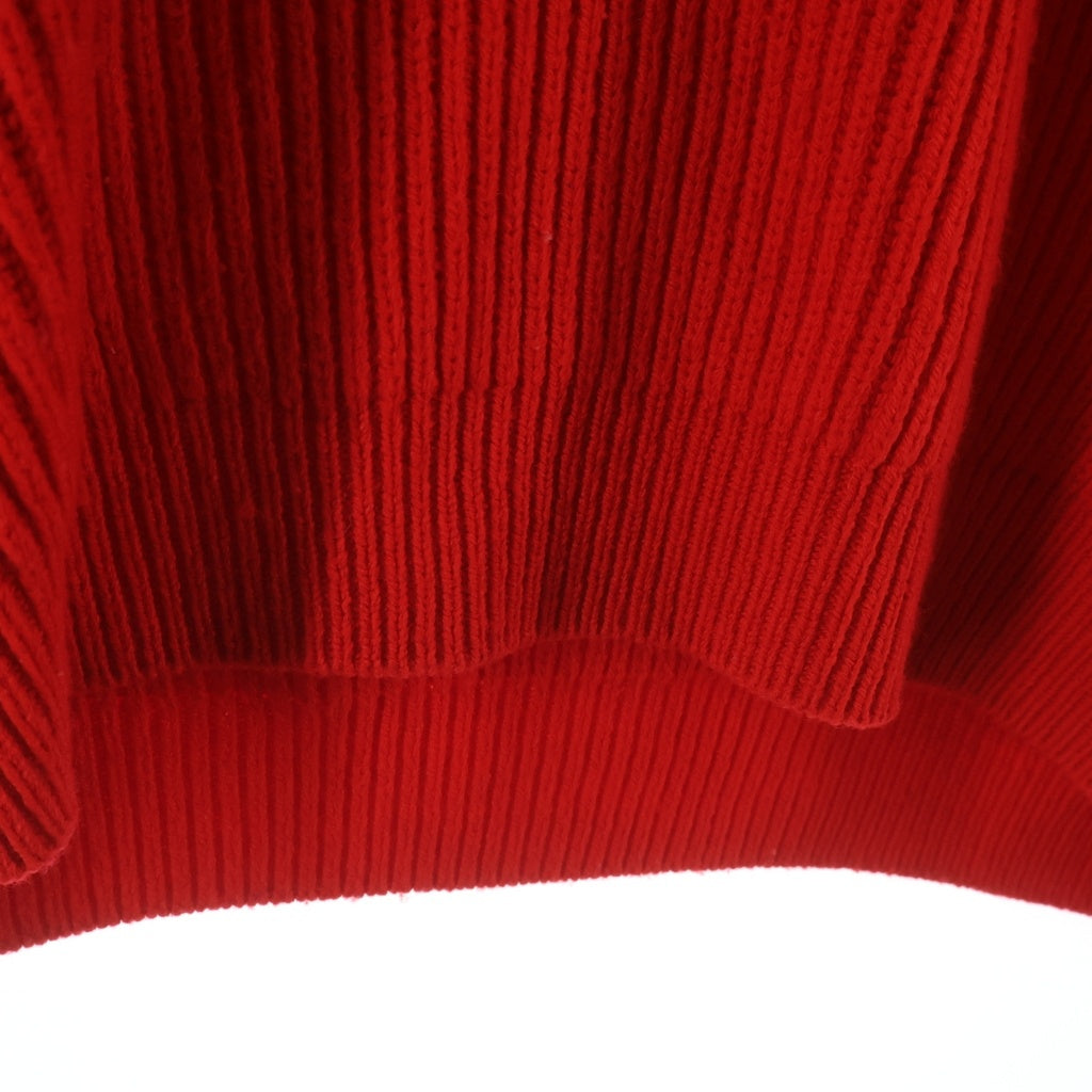 NO BRAND(ノーブランド) OWNESS(オウネス)knit sweater ニット セーター OW25FW-06 レッド