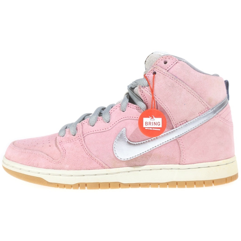 NIKE SB(ナイキエスビー) 【観賞用 2012年製】 DUNK HIGH PRO PRM CONCEPTS 554673‐610 ダンク ハイ コンセプト ハイカットスニーカー US8.5/26.5cm ピンク