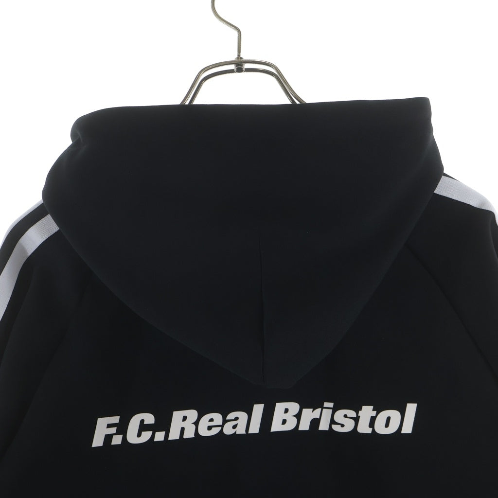 F.C.R.B./F.C.Real Bristol/FCRB(エフシーアールビー/エフシーレアルブリストル) TRAINING TRACK HOODIE トレーニング トラック フーディ ブラック FCRB-250061