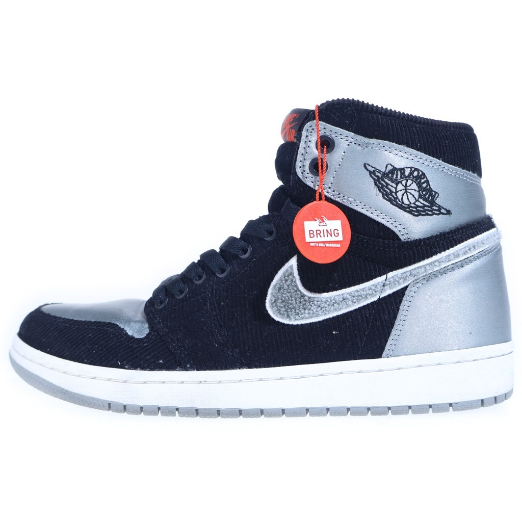 NIKE(ナイキ) ×ALEALI MAY AIR JORDAN 1 RETRO HIGH AJ5991-062 アレイリ・メイ エアジョーダン1 レトロ ハイカットスニーカー ブラック/グレー US8.5/26.5cm