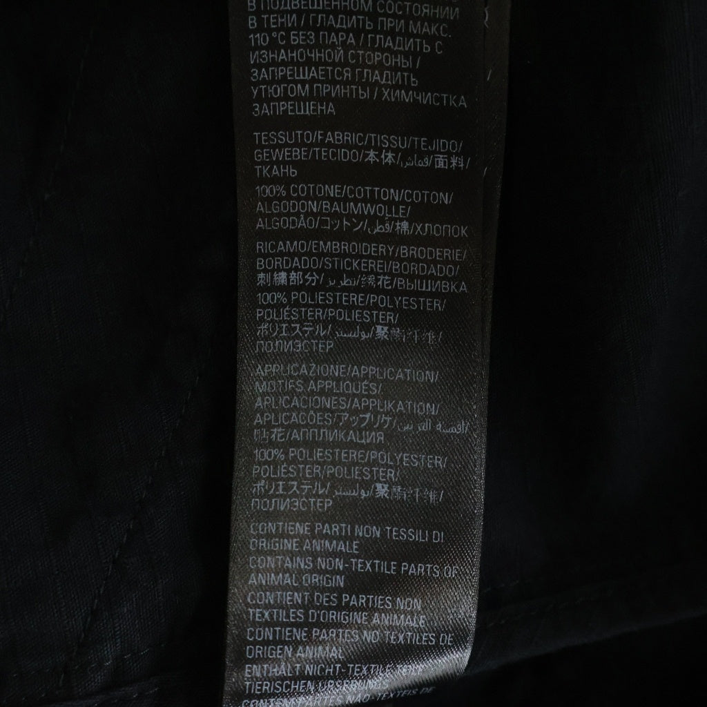 BALENCIAGA(バレンシアガ) Gamer Shirt ゲーマーシャツ 半袖ロゴ刺繍シャツ 751458 TKP27 ブラック