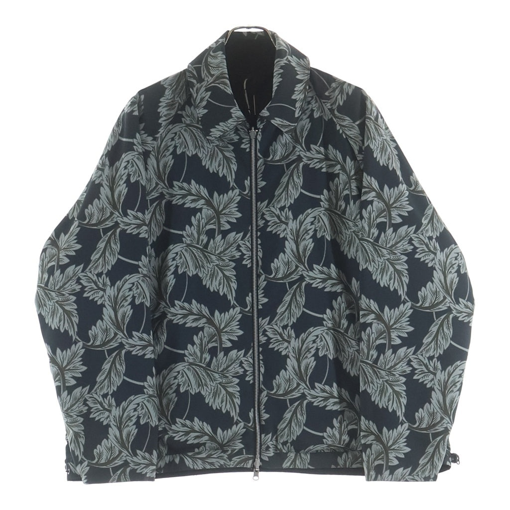 White Mountaineering(ホワイトマウンテニアリング) BOTANICAL PATTERN REVERSIBLE BLOUSON リバーシブル ブルゾン ジャケット WM2671219 ブラック/総柄