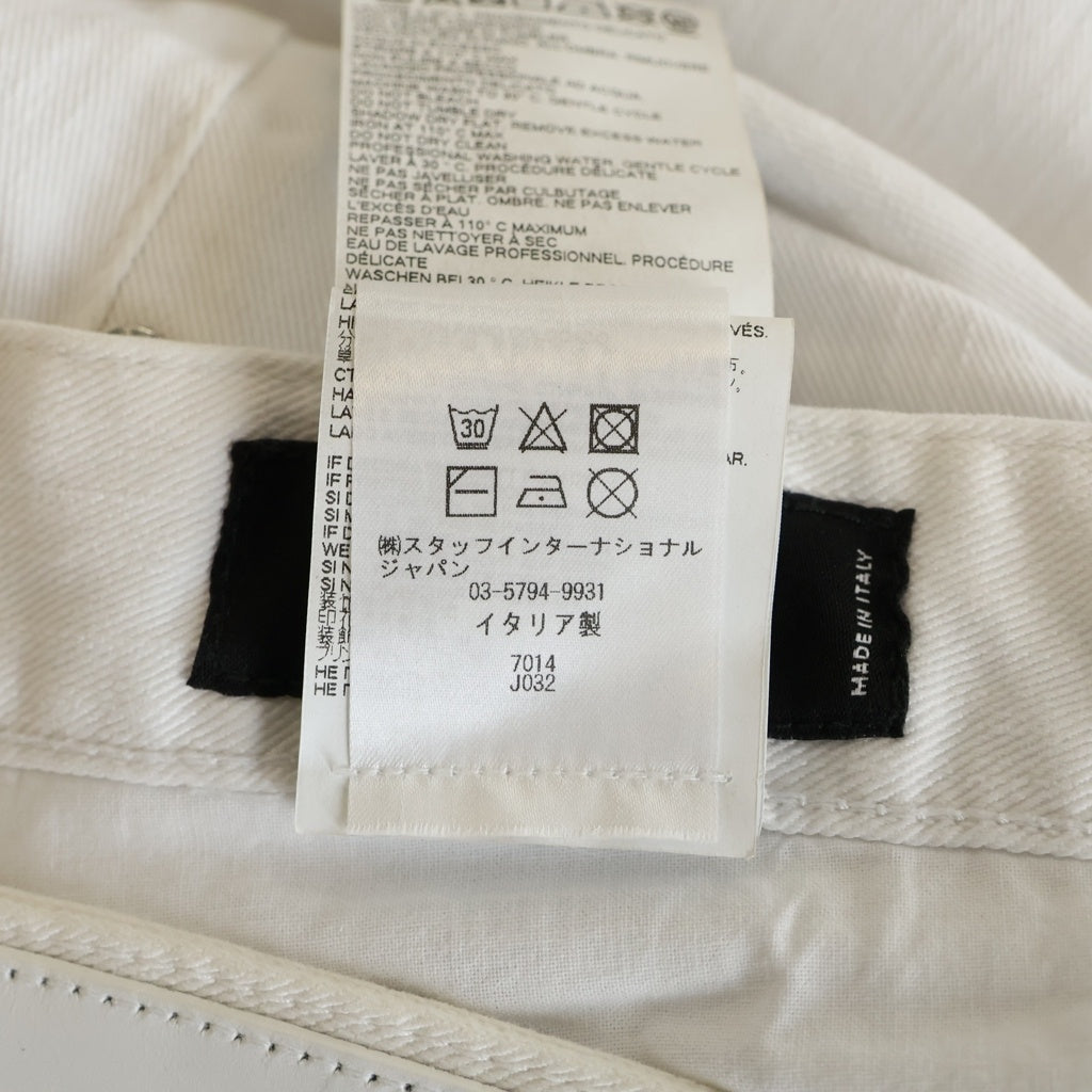 DSQUARED2(ディースクエアード) Skater Jeans スケーターデニムパンツ S74LB0941S39781 ホワイト