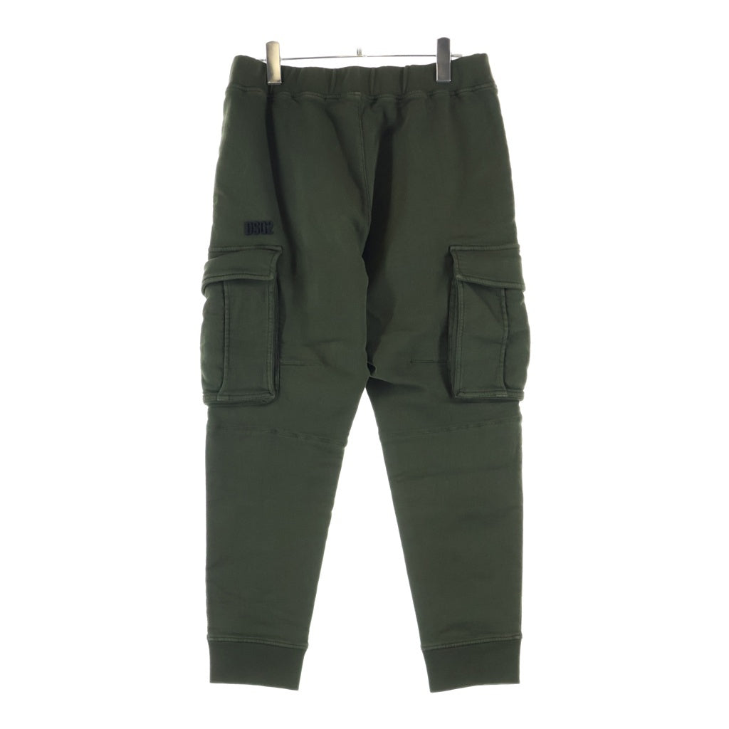 DSQUARED2(ディースクエアード) Cargo track pants カーゴ トラックパンツ S74KB0685S54438 カーキ