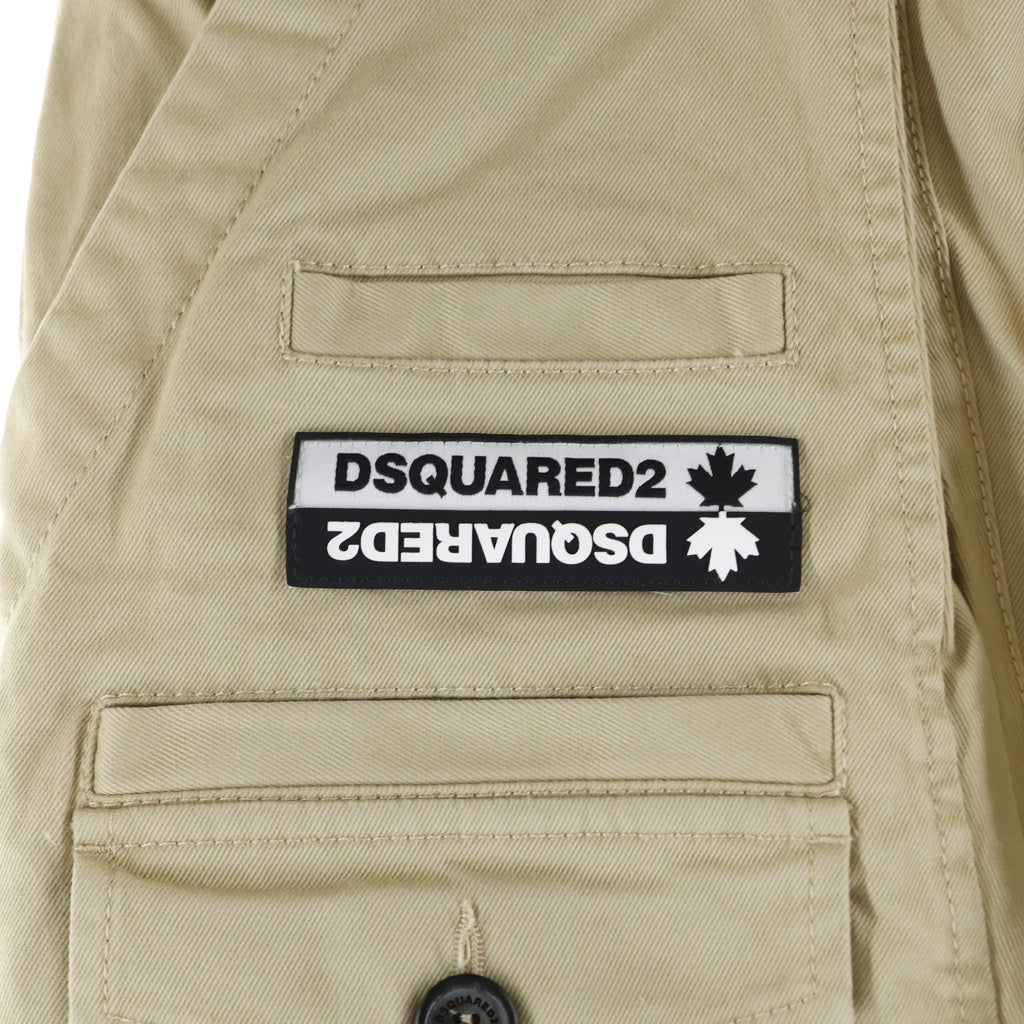 DSQUARED2(ディースクエアード) CHINO PANTS カーゴ チノパンツ S74KB0732 ベージュ