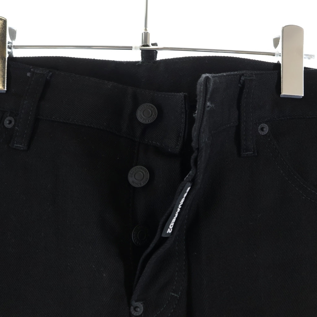 DSQUARED2(ディースクエアード) Skinny Fit Jeans スキニー ジーンズ S71LB1082 ブラック