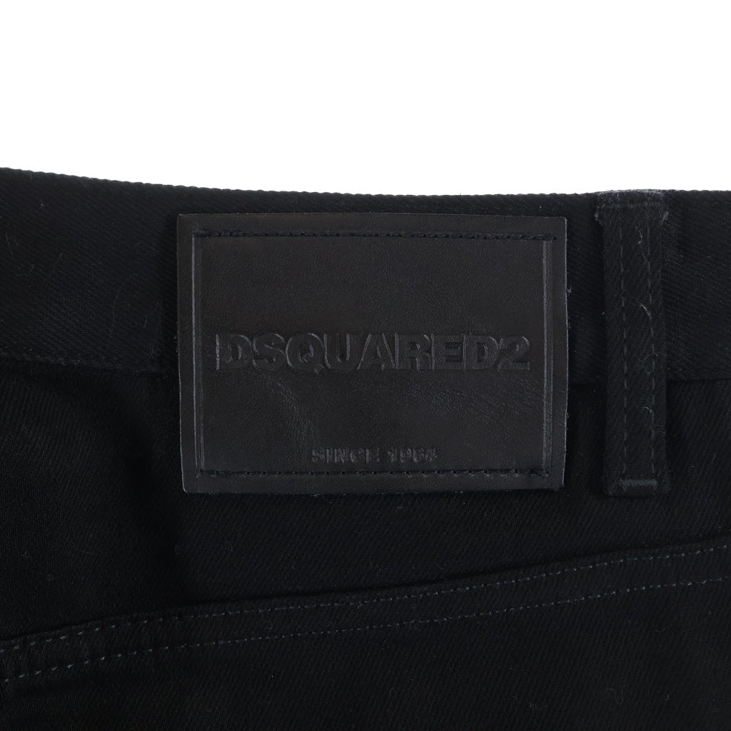 DSQUARED2(ディースクエアード) Skinny Fit Jeans スキニー ジーンズ S71LB1082 ブラック