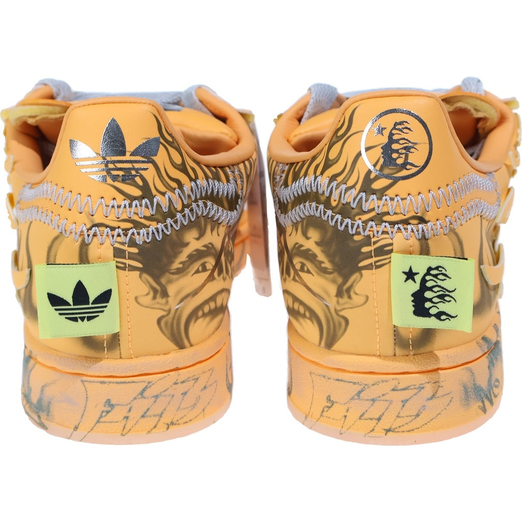 adidas(アディダス) ×Hellstar Superstar 2 LA1501 ヘルスター スーパースター2 ローカットスニーカー US10.5/28.5cm オレンジ