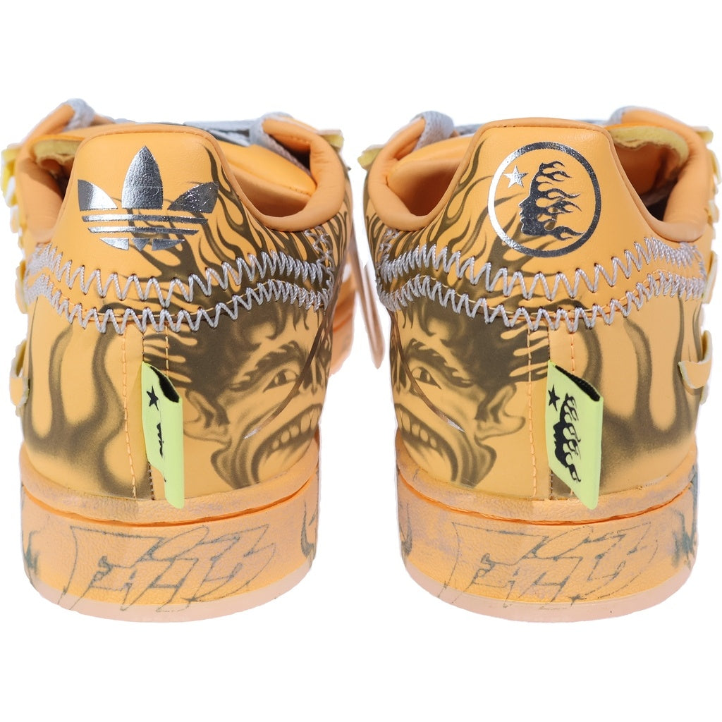 adidas(アディダス) ×Hellstar Superstar 2 LA1501 ヘルスター スーパースター2 ローカットスニーカー US11/29.0cm オレンジ