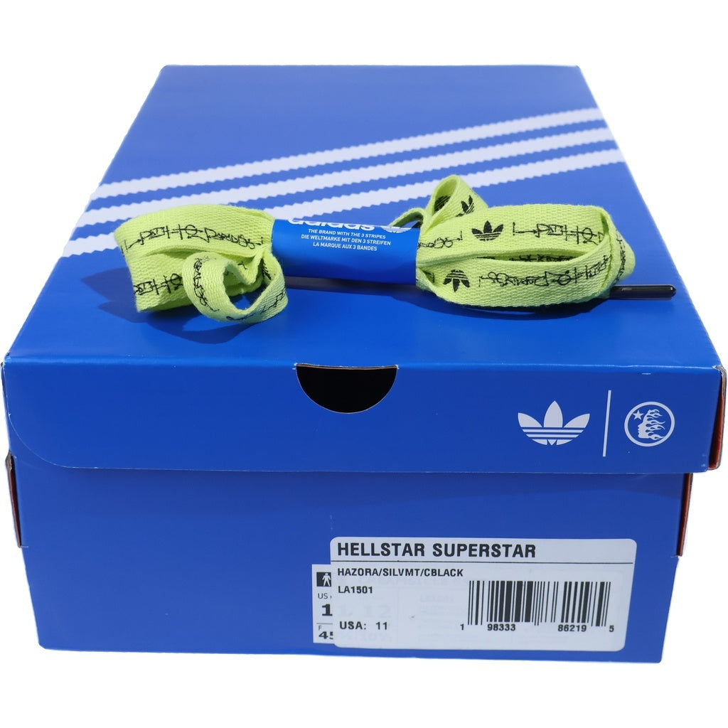 adidas(アディダス) ×Hellstar Superstar 2 LA1501 ヘルスター スーパースター2 ローカットスニーカー US11/29.0cm オレンジ