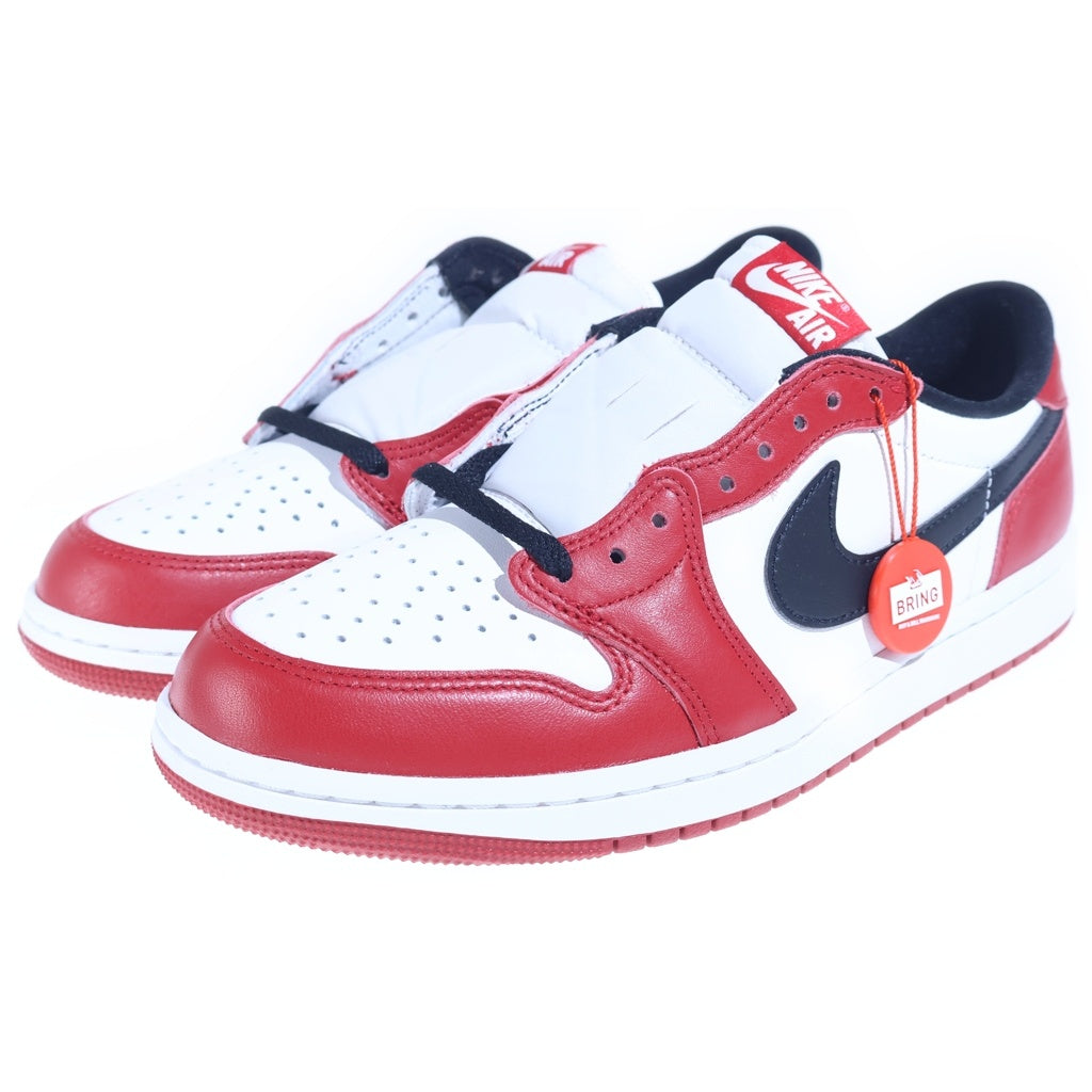 NIKE(ナイキ) AIR JORDAN 1 RETRO LOW OG CHICAGO HQ6998-600 エアジョーダン 1 レトロ シカゴ ローカットスニーカー US8.5/26.5cm レッド