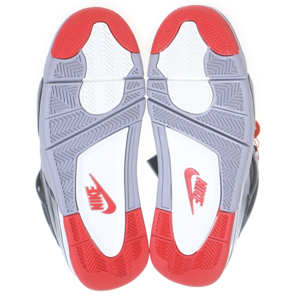 NIKE(ナイキ) AIR JORDAN 4 RETRO BRED REIMAGINED FV5029-006 エアジョーダン レトロ ブレッドリイマジンド ハイカットスニーカー US8.5/26.5cm ブラック/レッド