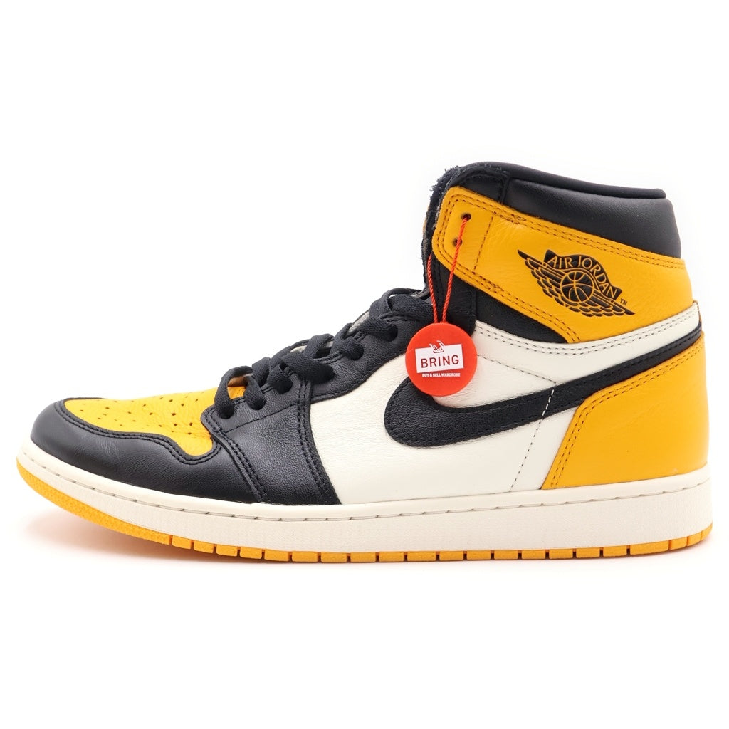 NIKE(ナイキ) AIR JORDAN1 RETRO HIGH OG TAXI 555088-711 エアジョーダン1 タクシー ハイカットスニーカー US12/30.0cm ホワイト/ブラック/イエロー