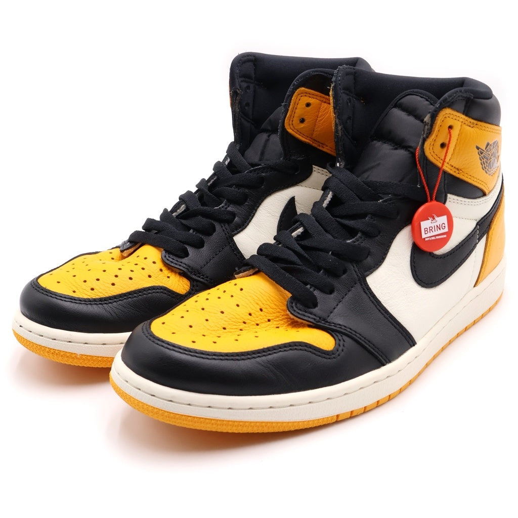 NIKE(ナイキ) AIR JORDAN1 RETRO HIGH OG TAXI 555088-711 エアジョーダン1 タクシー ハイカットスニーカー US12/30.0cm ホワイト/ブラック/イエロー