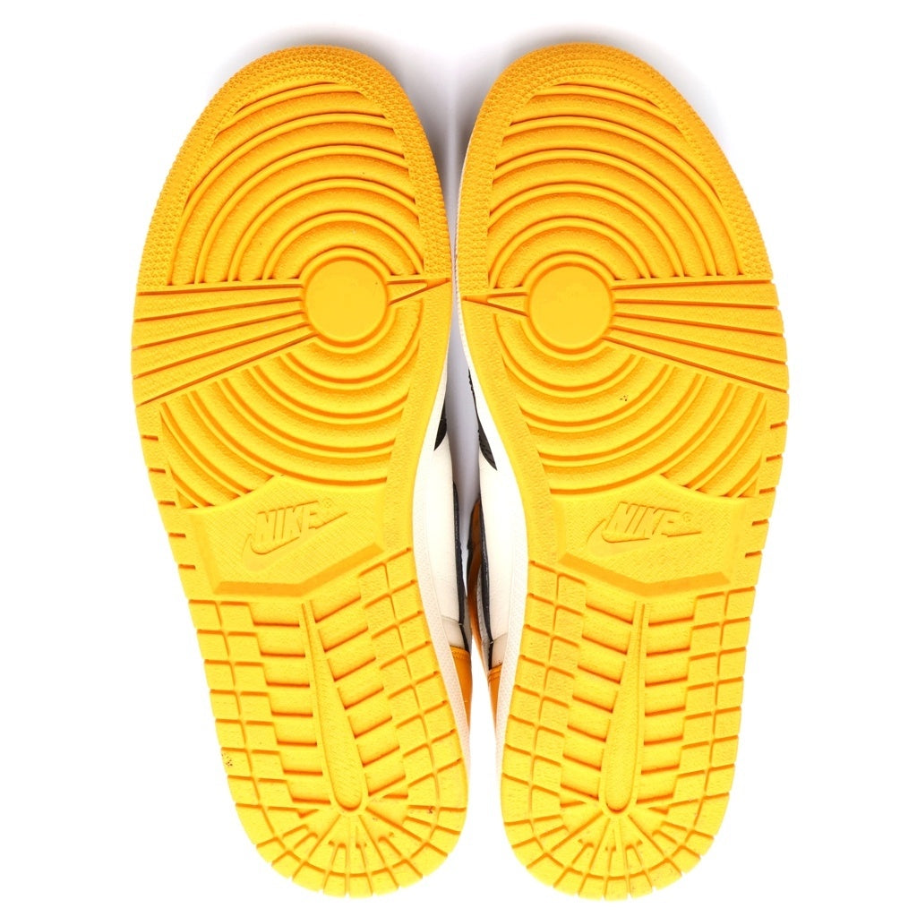 NIKE(ナイキ) AIR JORDAN1 RETRO HIGH OG TAXI 555088-711 エアジョーダン1 タクシー ハイカットスニーカー US12/30.0cm ホワイト/ブラック/イエロー