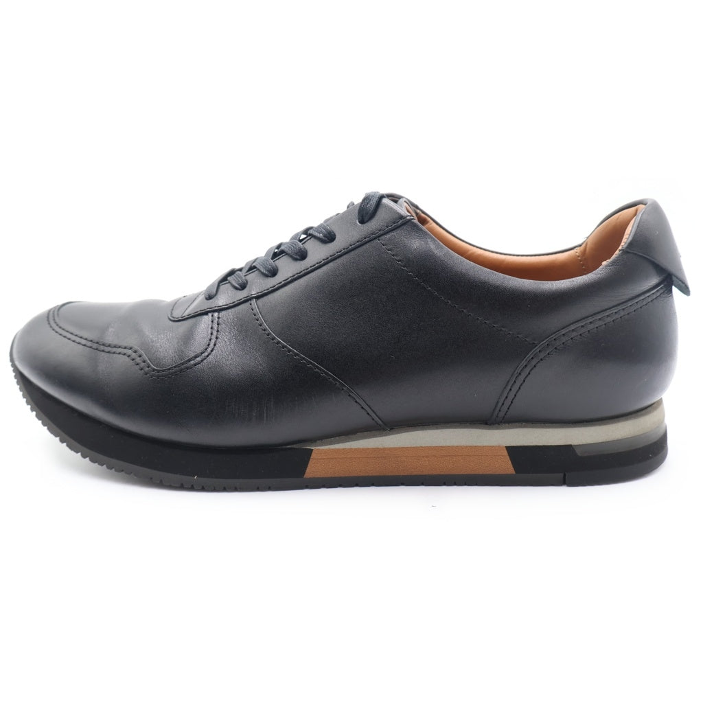 ASICS(アシックス) RUNWALK 1231A177 3E レザーローカットスニーカー ブラック US9.5/27.5cm