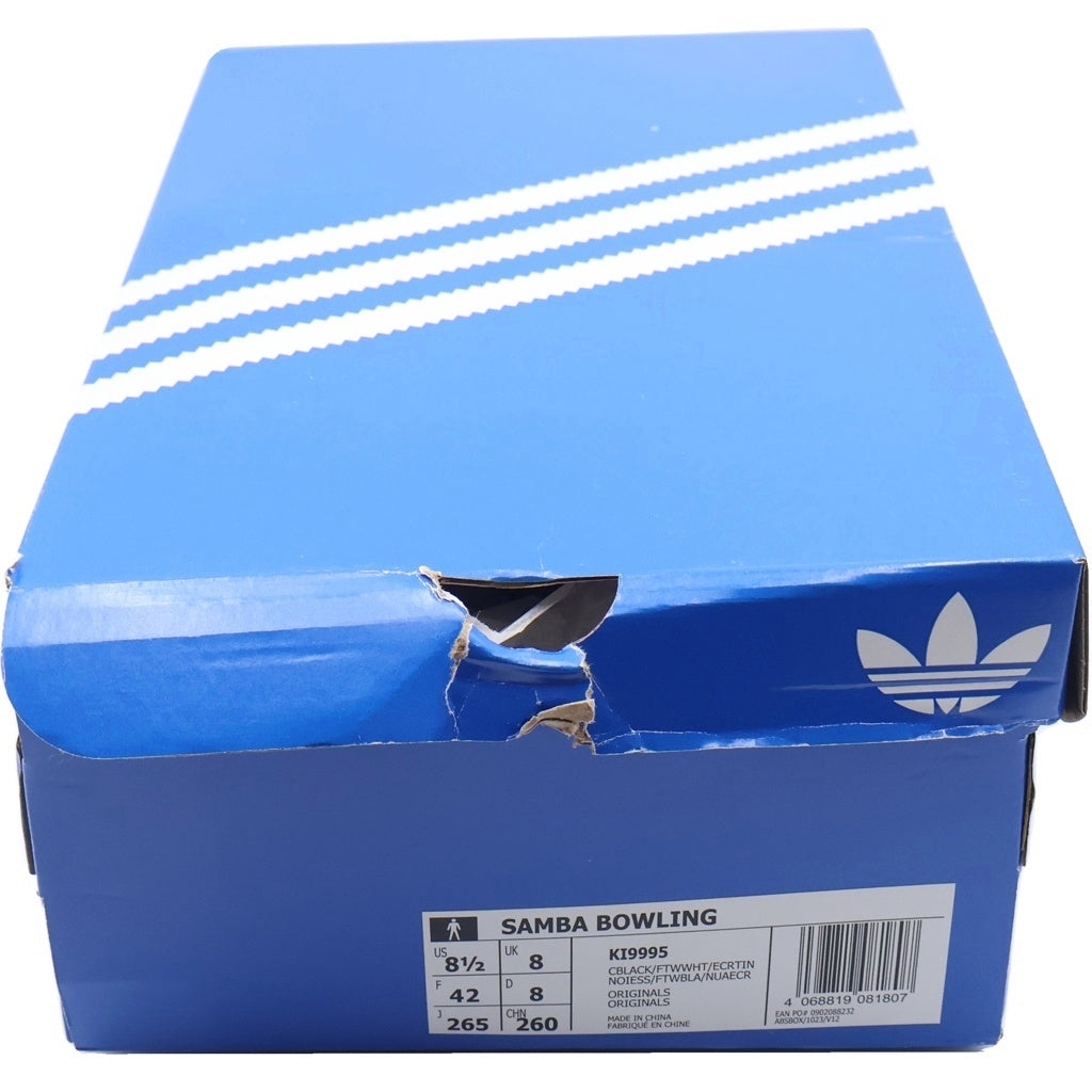 adidas(アディダス) Samba Bowling KI9995 サンバ ボーリング ローカットスニーカー US8.5/26.5cm ブラック