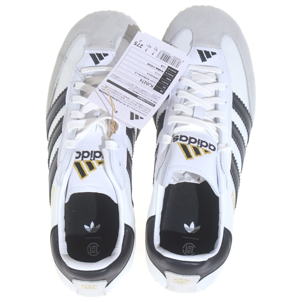 adidas(アディダス) ×CLOT Samba KJ0274 クロット サンバ ローカットスニーカー US9.5/27.5cm ホワイト