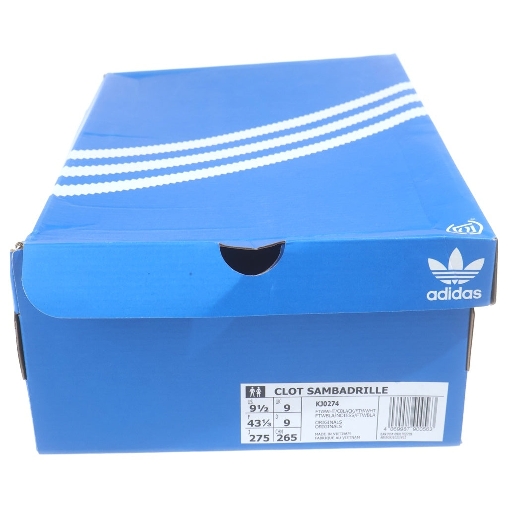 adidas(アディダス) ×CLOT Samba KJ0274 クロット サンバ ローカットスニーカー US9.5/27.5cm ホワイト