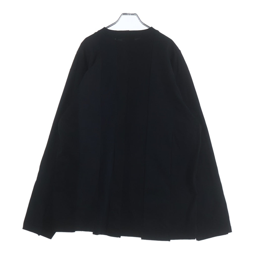 BALENCIAGA(バレンシアガ) 21SS 青山限定 CUTUP LONGSLEEVE TEE 661602-TKVD1 再構築デザインクルーネックロングスリーブ長袖Tシャツ