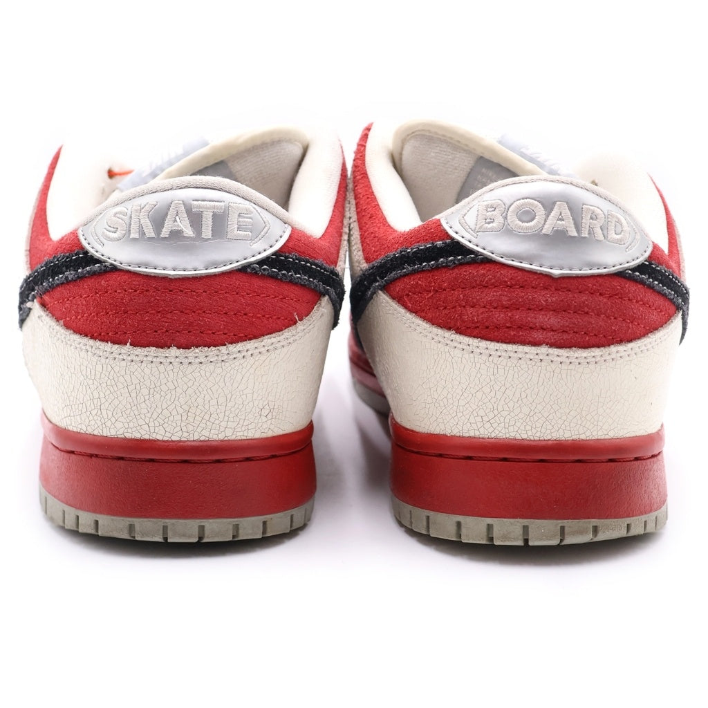 NIKE SB(ナイキエスビー) 【観賞用2011年製】DUNK LOW ROLLER DERBY 313170-601 ダンク ローラー ダービー ローカットスニーカー US9.5/27.5cm レッド/ホワイト