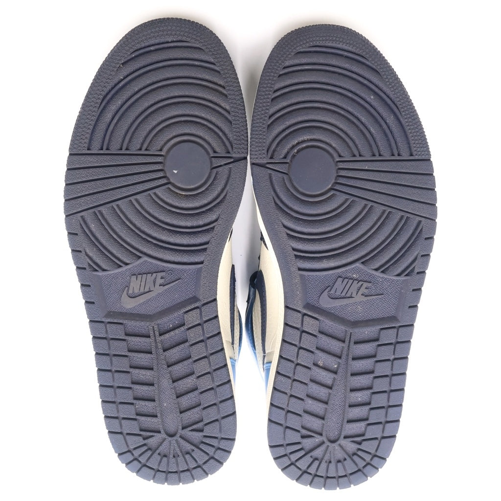 NIKE(ナイキ) AIR JORDAN 1 RETRO HIGH OG OBSIDIAN UNIVERSITY BLUE 555088-140 エアジョーダン1 ハイカットスニーカー US8.5/26.5cm ブルー