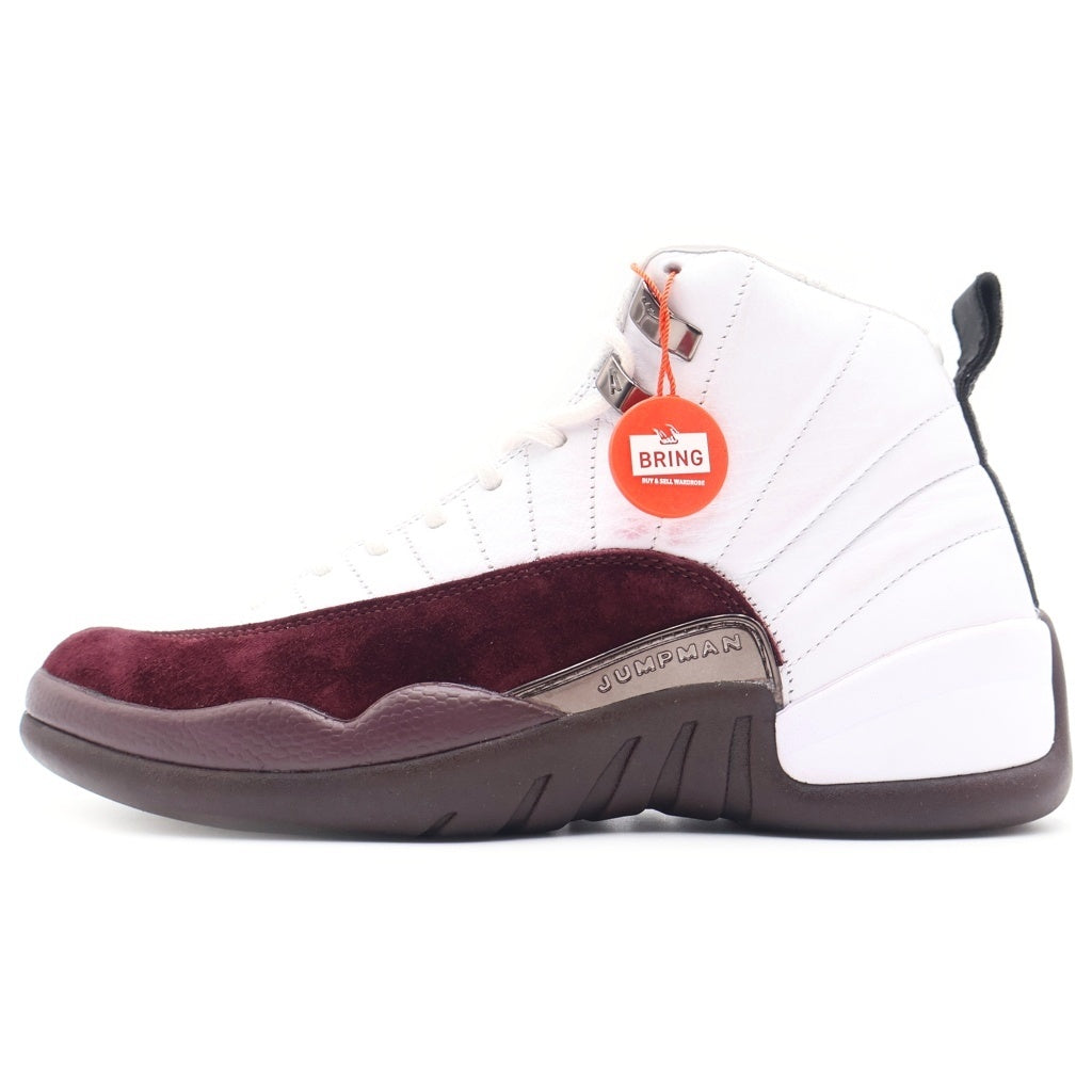 NIKE ナイキ サイズ:27.5cm A MA MANIERE WMNS AIR JORDAN 12 RETRO SP (DV6989-100) アママニエール ウィメンズ エアジョーダン12 レトロ ホワイト ブラック バーガンディー WMNS US10.5 ハイカット スニーカー コラボ シューズ 靴【メンズ】【中古】 NIKE(ナイキ) ×A MA MANIERE WMNS AIR JORDAN 12 RETRO SP DV6989-100