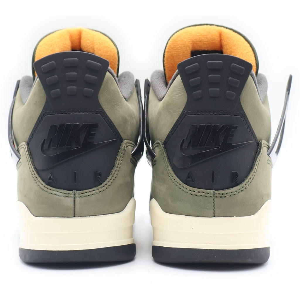 NIKE(ナイキ) ×UNDEFEATED AIR JORDAN 4 RETRO IB1519-200 アンディフィーテッド エアジョーダン4 レトロ ハイカットスニーカー US9/27.0cm カーキ