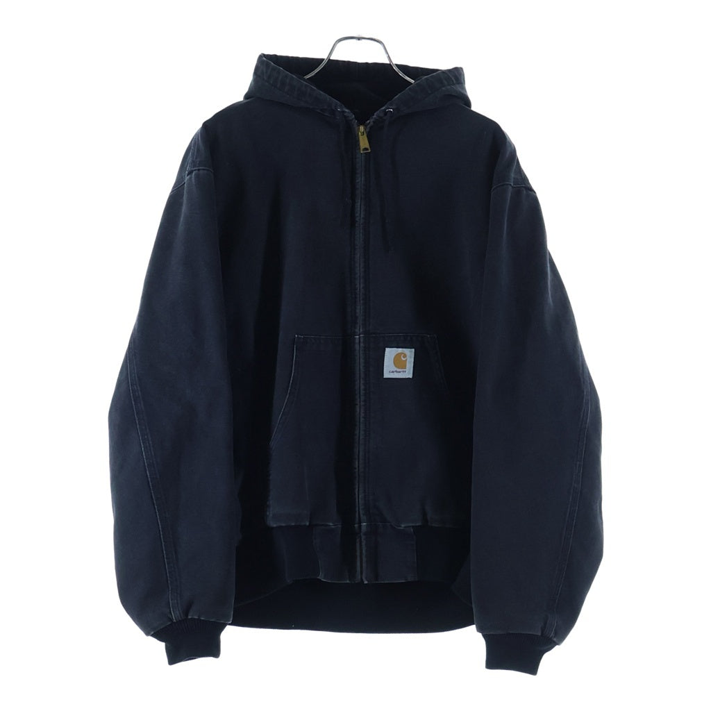 CARHARTT カーハート 90s アクティブジャケット ジップアップフード付きジャケット ブラック CARHARTT(カーハート) 90s アクティブジャケット ジップアップフード