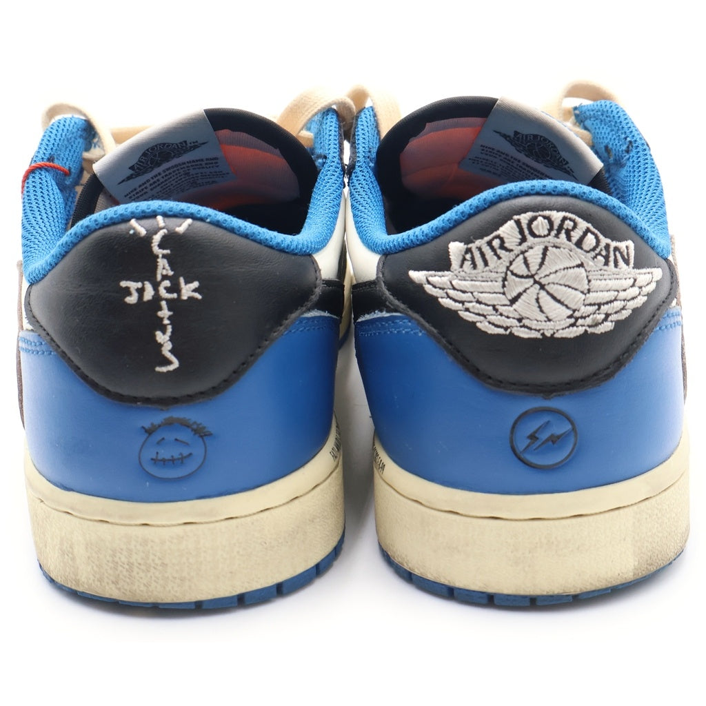 NIKE(ナイキ) ×TRAVIS SCOTT FRAGMENT DESIGN AIR JORDAN 1 LOW OG SP DM7866-140 トラヴィススコット フラグメント エアジョーダン1 ローカットスニーカー US9/27.0cm