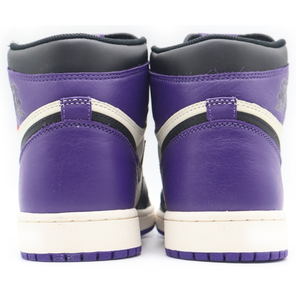 NIKE(ナイキ) AIR JORDAN1 RETRO HIGH OG COURT PURPLE 555088-501 エアジョーダン1 コートパープル ハイカットスニーカー US10/28.0cm ホワイト/パープル