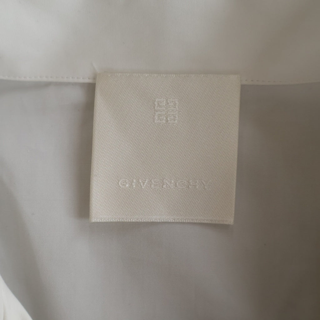 GIVENCHY(ジバンシィ) 23SS Bowling Shirt 全面ロゴ半袖ボウリングシャツ ホワイト BM60T51YC8