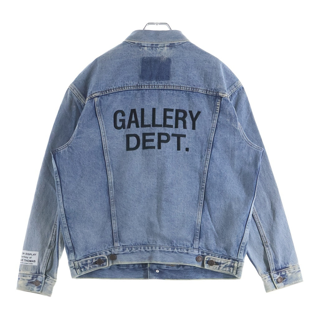 GALLERY DEPT.(ギャラリーデプト) バックロゴフロントボタンデニムジャケット インディゴ