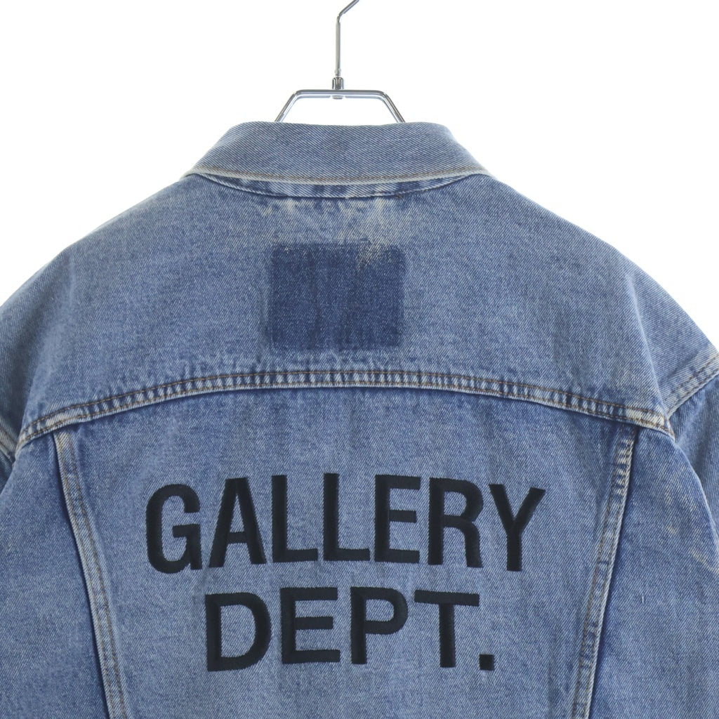 GALLERY DEPT.(ギャラリーデプト) バックロゴフロントボタンデニムジャケット インディゴ