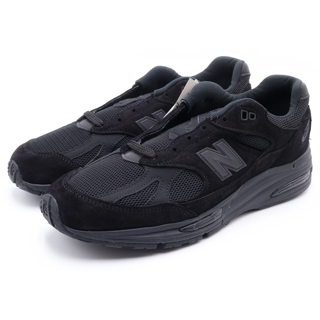 New Balance(ニューバランス) U991KK2 スウェード ローカットスニーカー US9.5/27.5cm ブラック