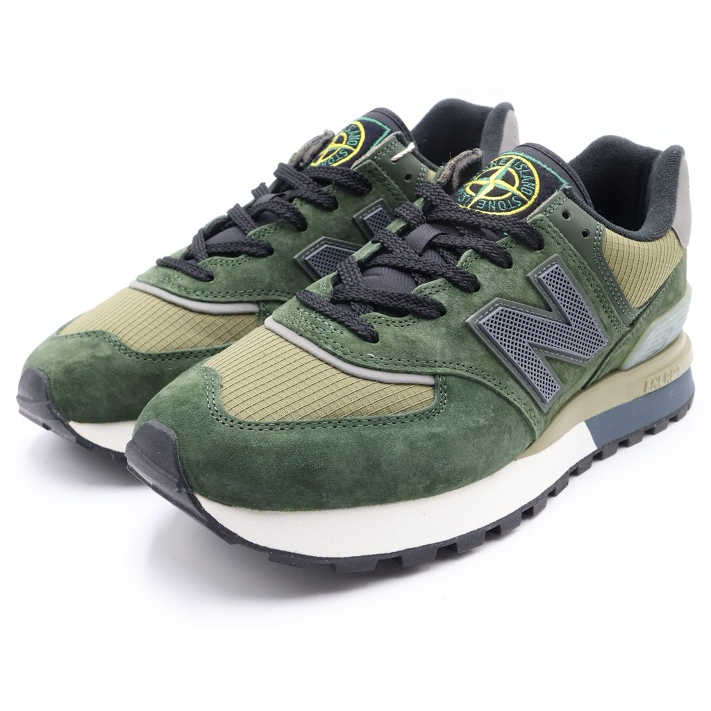 New Balance(ニューバランス) ×Stone Island 574 Legacy U574LGIL ストーンアイランド レガシー ローカットスニーカー US9.5/27.5cm カーキ
