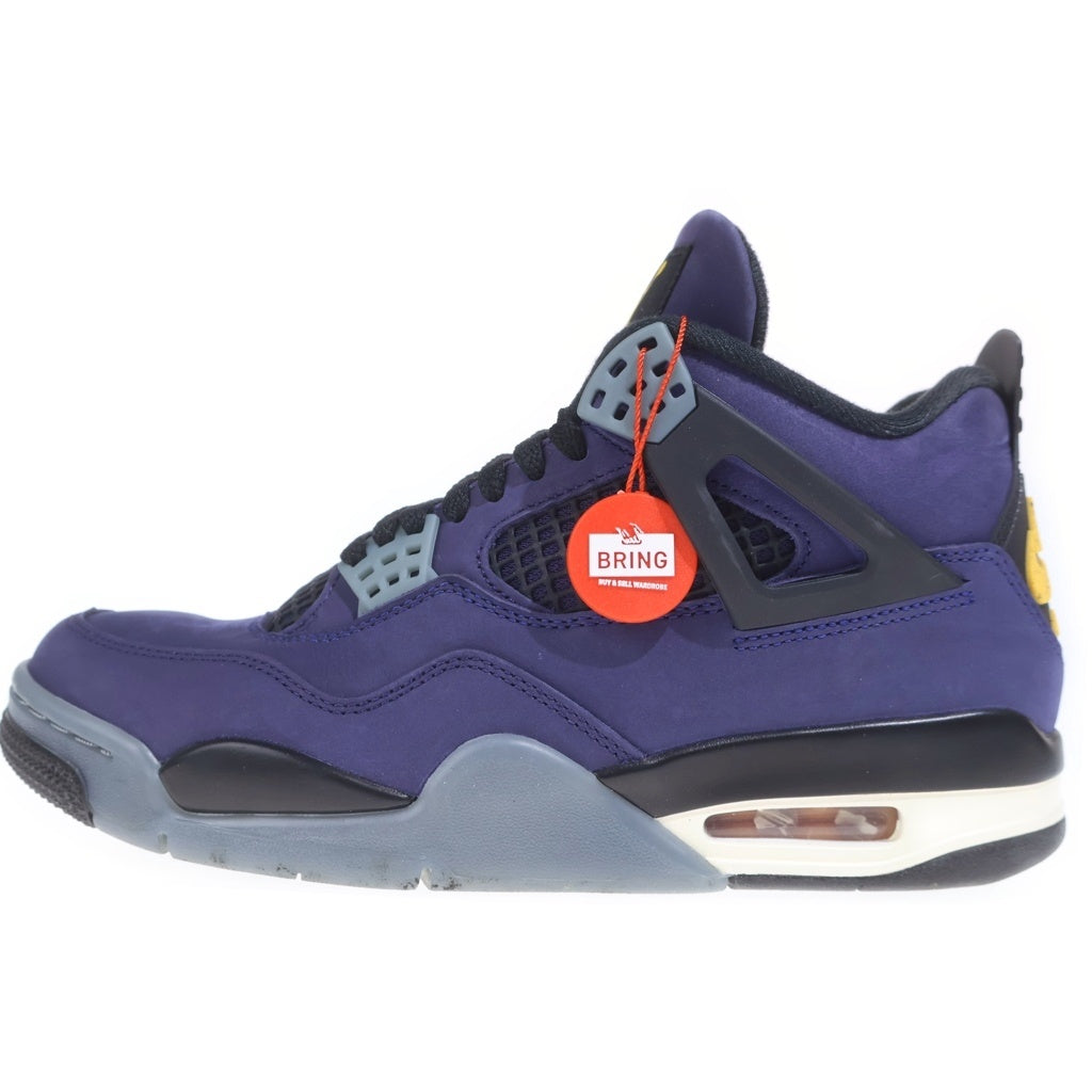 NIKE(ナイキ) AIR JORDAN 4 RETRO OG LAKERS FV5029-500 エアジョーダン4 レイカーズ ハイカットスニーカー US8/26.0cm ネイビー