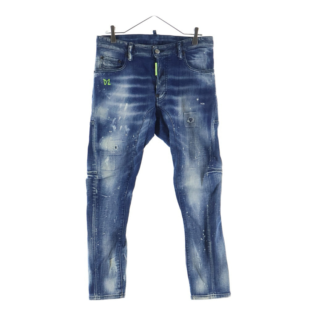 DSQUARED2(ディースクエアード) COOL GUY JEANS クールガイ ジーンズ ストレートパンツ S74LB1436 インディゴ