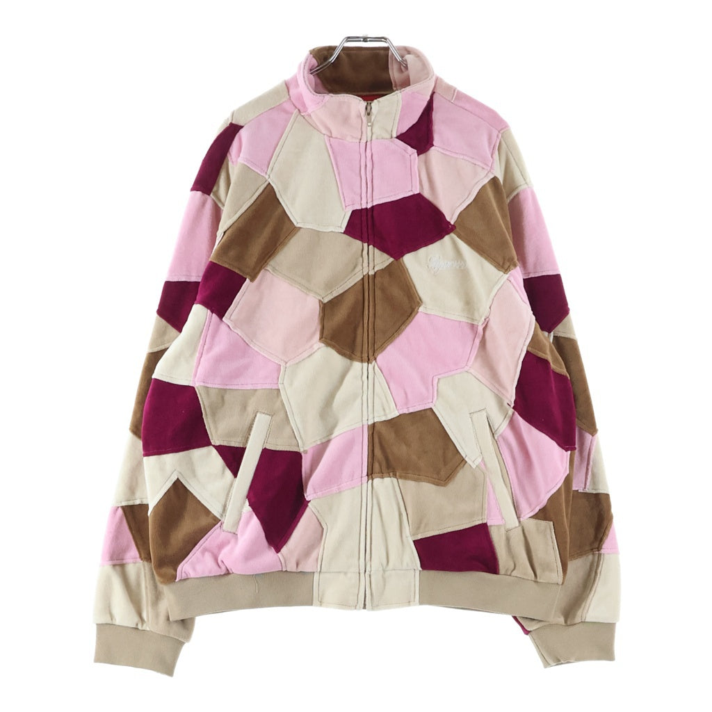 SUPREME(シュプリーム) 25SS Patchwork Velour Track Jacket パッチ