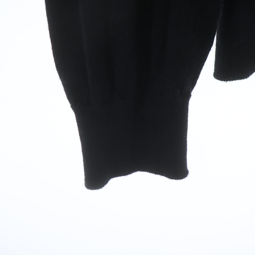 DSQUARED2(ディースクエアード) CARTOON PULLOVER センターロゴ 長袖ニット S71HA1173 ブラック