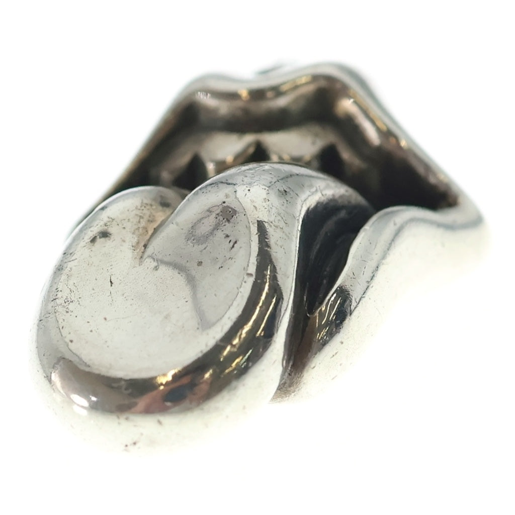 CHROME HEARTS(クロムハーツ) LIPS TONGUE CHARM リップアンドタンチャーム シルバーネックレストップ シルバー